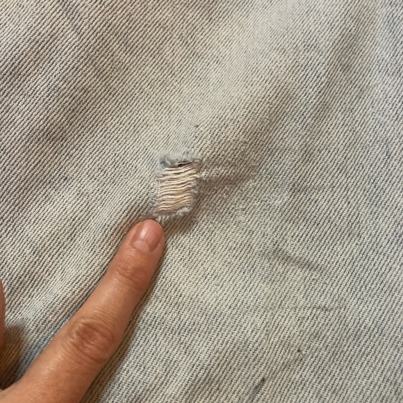 Vintage 90s Orange Tab Distressed Levi’s 550 Jeans Size 36 X 32 Relaxed Fit - Picture 11 of 16